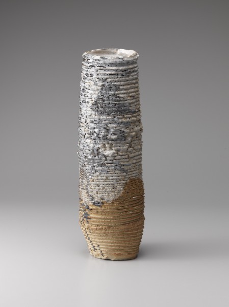Tall shino pot,2009　52×15